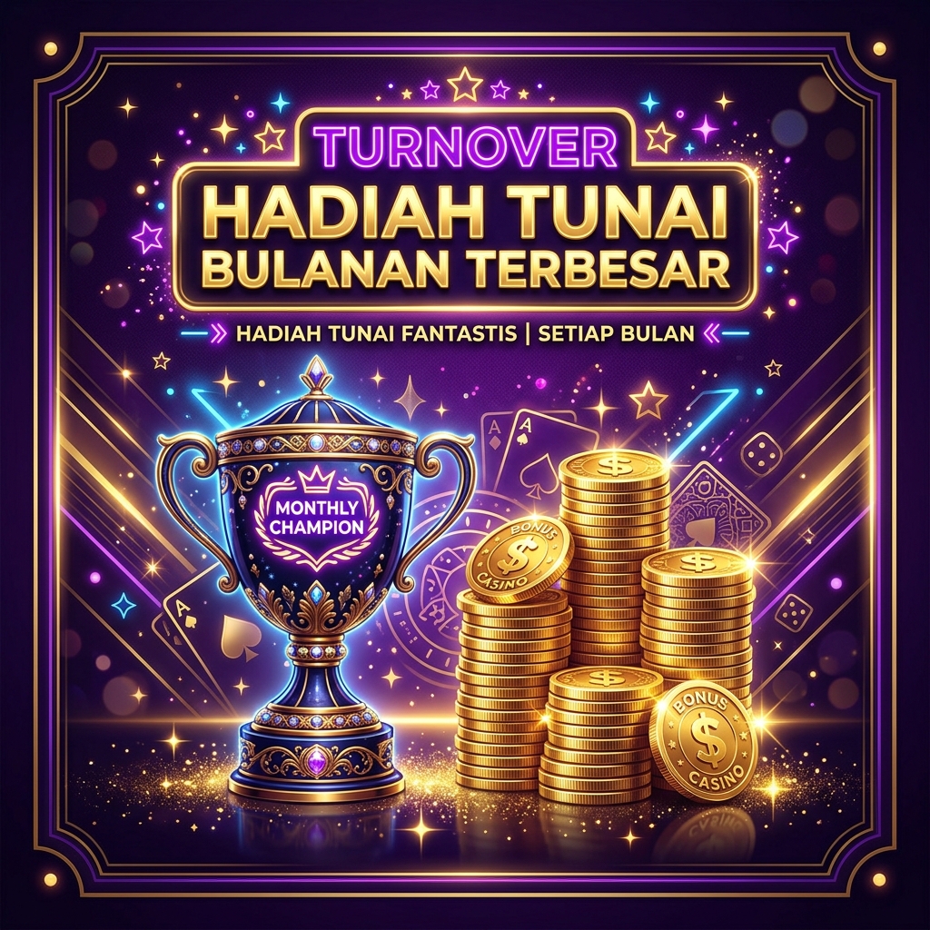 Promo Turnover Hadiah Tunai Bulanan Hopengtoto